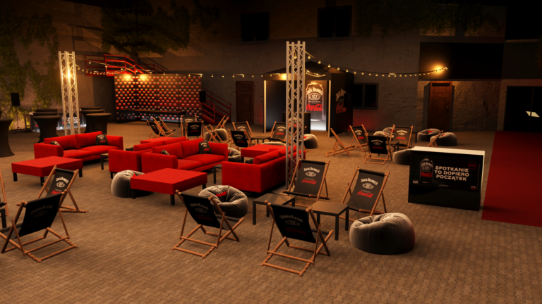 wizualizacja 3d strefa chill LAB13 4